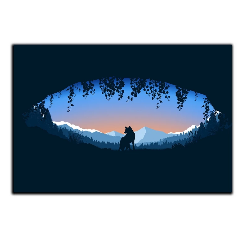 تابلو شاسی بکلیت طرح گرافیکی طبیعت مدل SH-S5320