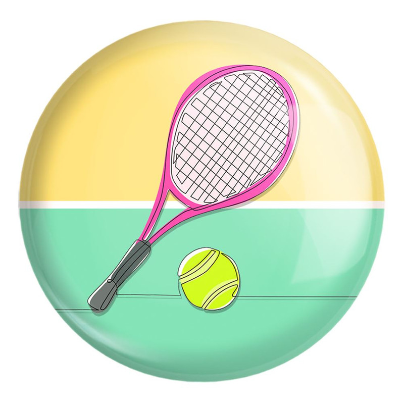 پیکسل خندالو طرح تنیس Tennis کد 26638 مدل بزرگ