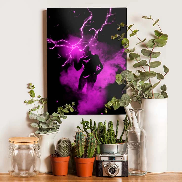 تابلو شاسی گوفی مدل گوجو ساتورو انیمه جوجوتسو کایسن کد BLK25