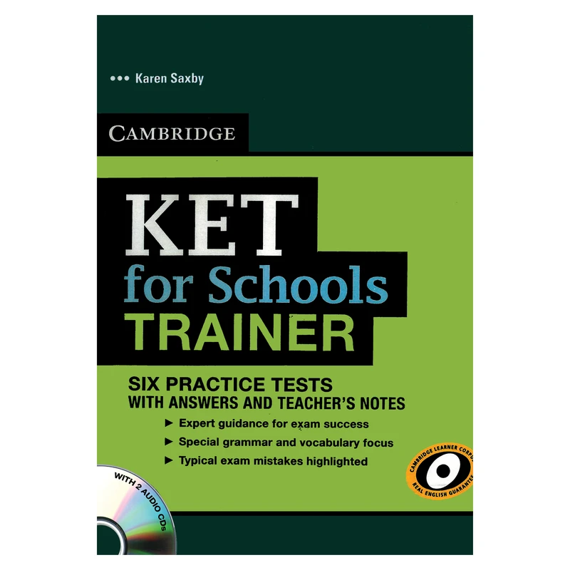 کتاب KET for Schools Trainer اثر Karen Saxby انتشارات هدف نوین