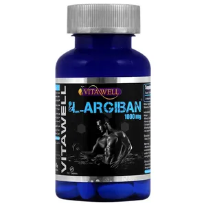 قرص روکش دار ال آرژنین ال آرژیبان ویتاول 1000 میلی گرم بسته 60 عددی