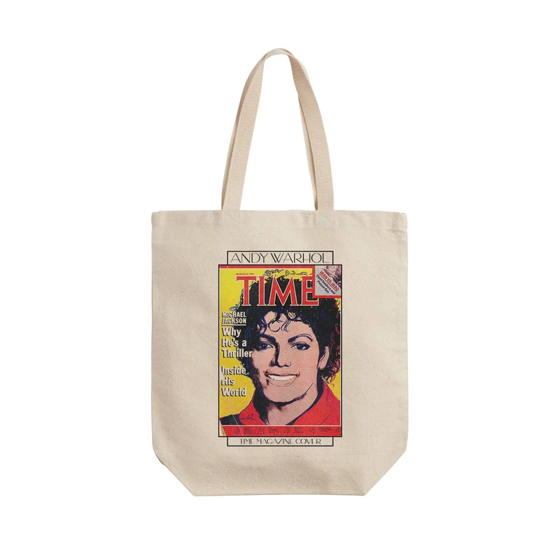 ساک خرید ترمه طراحان ایده مدل جلد مجله از وارهول کد art0889 - L