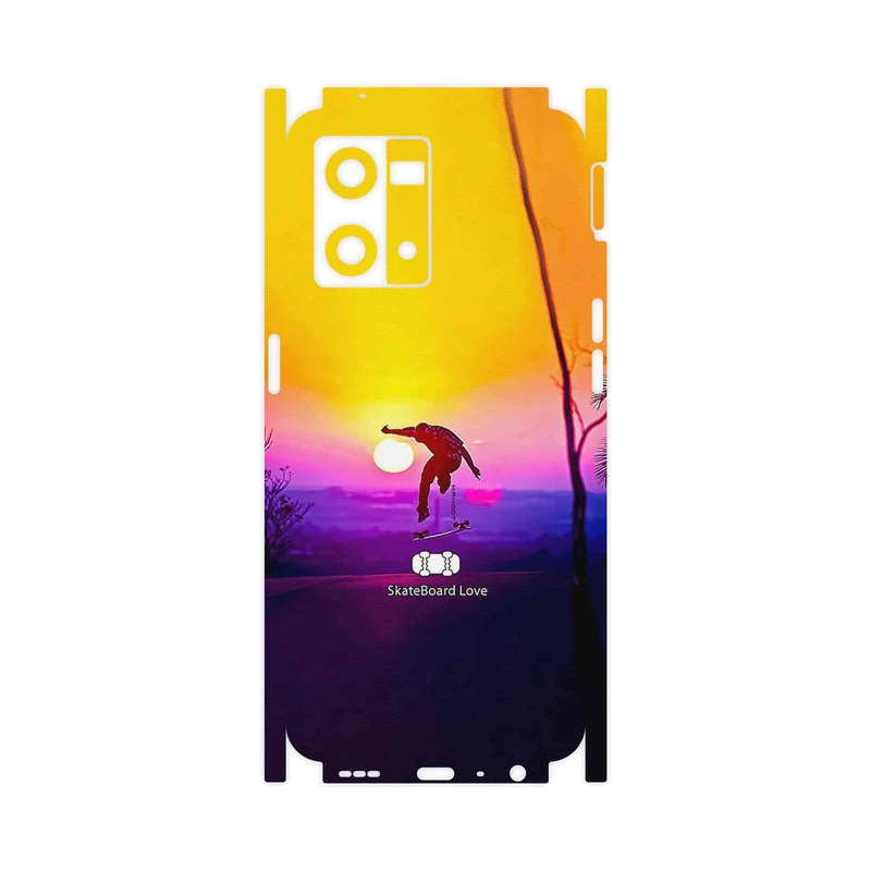 برچسب پوششی ماهوت مدل Skateboard-FullSkin مناسب برای گوشی موبایل اپو Reno 8 4G