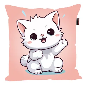 کوسن ناریکو مدل فانتزی طرح گربه کد 01115