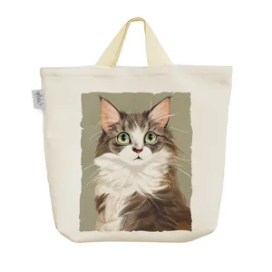 ساک خرید خندالو مدل گربه کد 2870