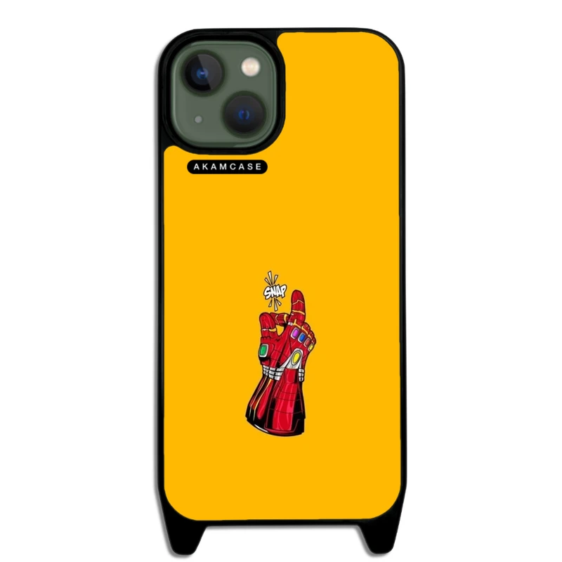 کاور آکام مدل AMC-WLA13-IRON MAN1 مناسب برای گوشی موبایل اپل iPhone 13