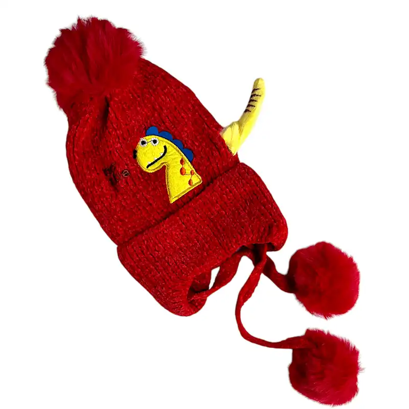 کلاه بافتنی بچگانه مدل دایناسورRO_147