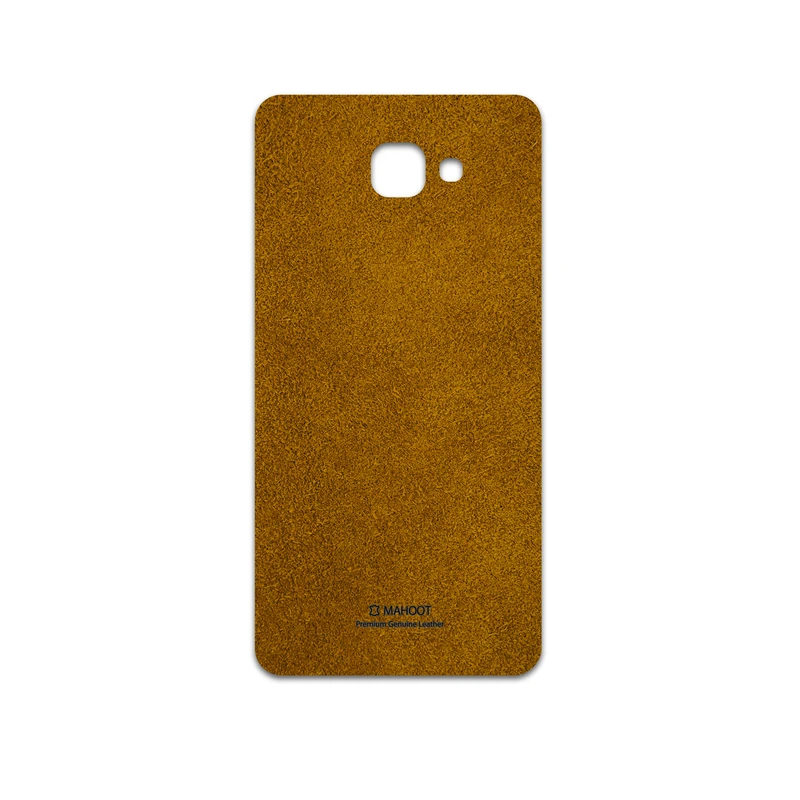 برچسب پوششی ماهوت مدل Brown-Chamois-Leather مناسب برای گوشی موبایل سامسونگ Galaxy C7