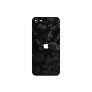 MAHOOT Black-Wildflower Cover Sticker for Apple iPhone SE 2020