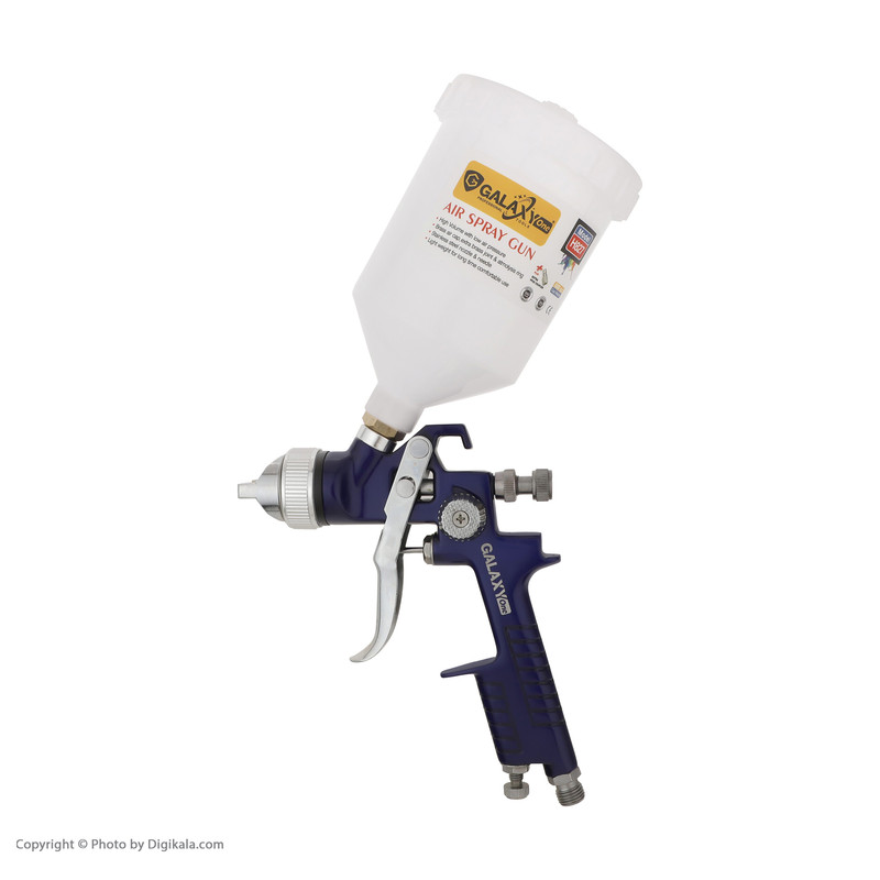 پیستوله بادی سه تنظیم گلکسی وان مدل H827 نازل 1.7 میلیمتر