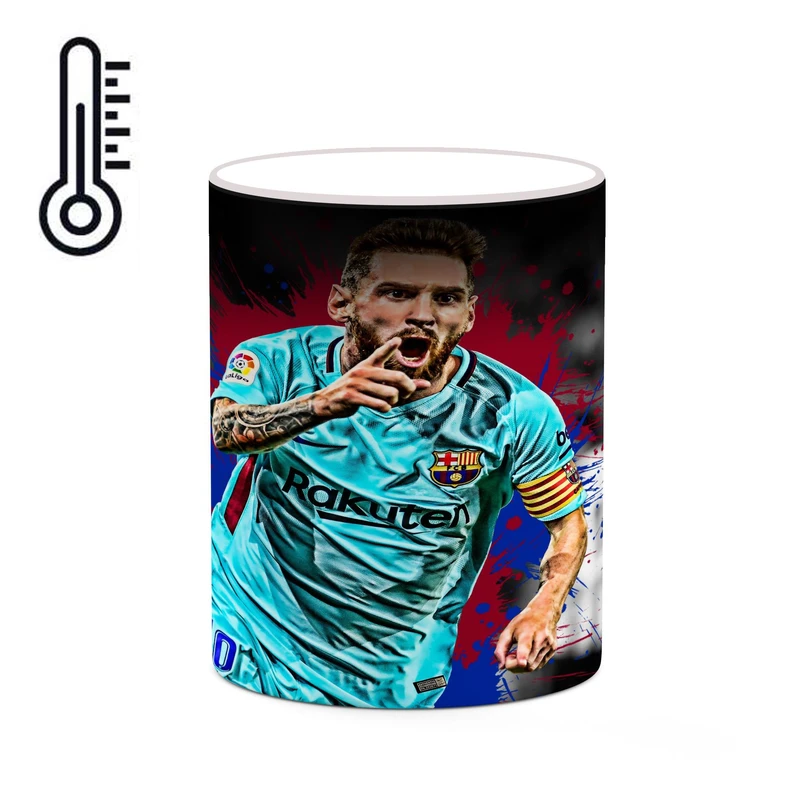 ماگ حرارتی کاکتی طرح Leo Messi لئو مسی مدل mgh42499