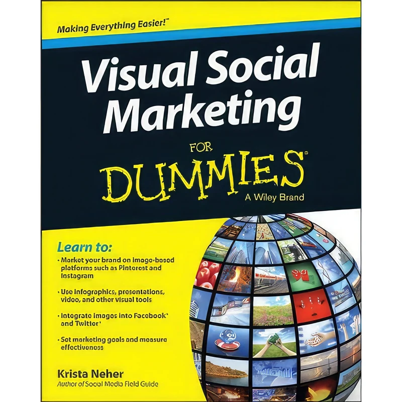 کتاب Visual Social Marketing For Dummies اثر Krista Neher انتشارات For Dummies