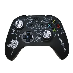 محافظ دسته ایکس باکس وان مدل ANGRY god of war به همراه روکش آنالوگ