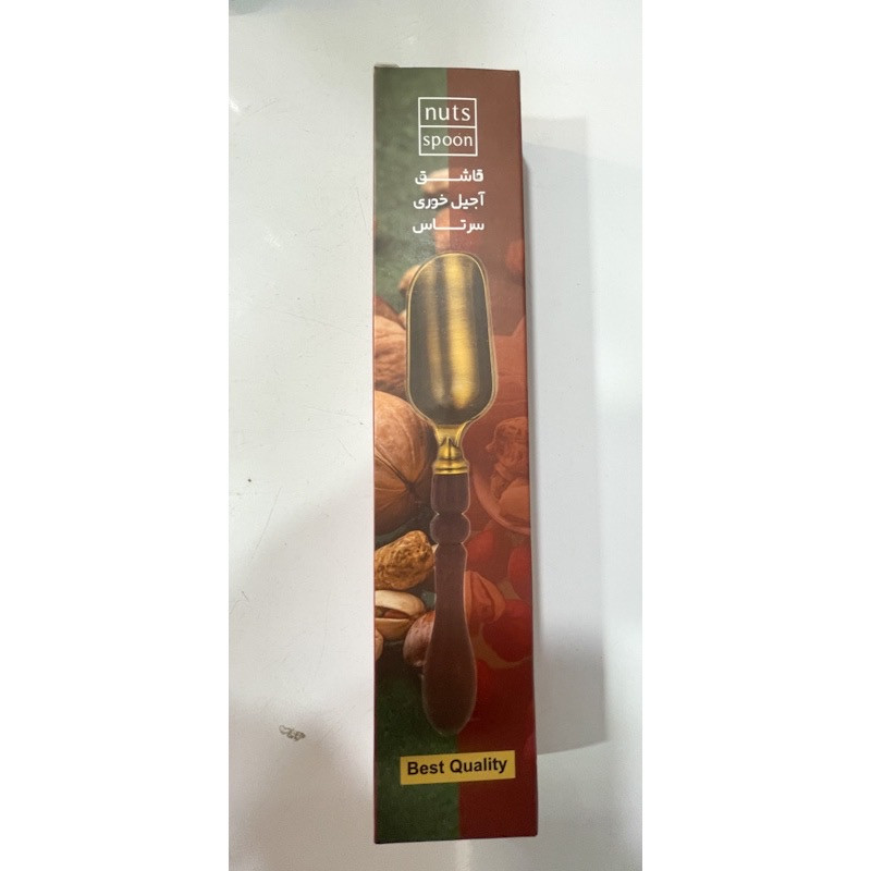 قاشق آجیل خوری مدل سرتاس کد SM4 قاشق آجیل خوری مدل سرتاس کد SM4