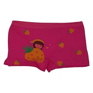 شورت دخترانه مدل نخی پادار توت فرنگی کد 1502