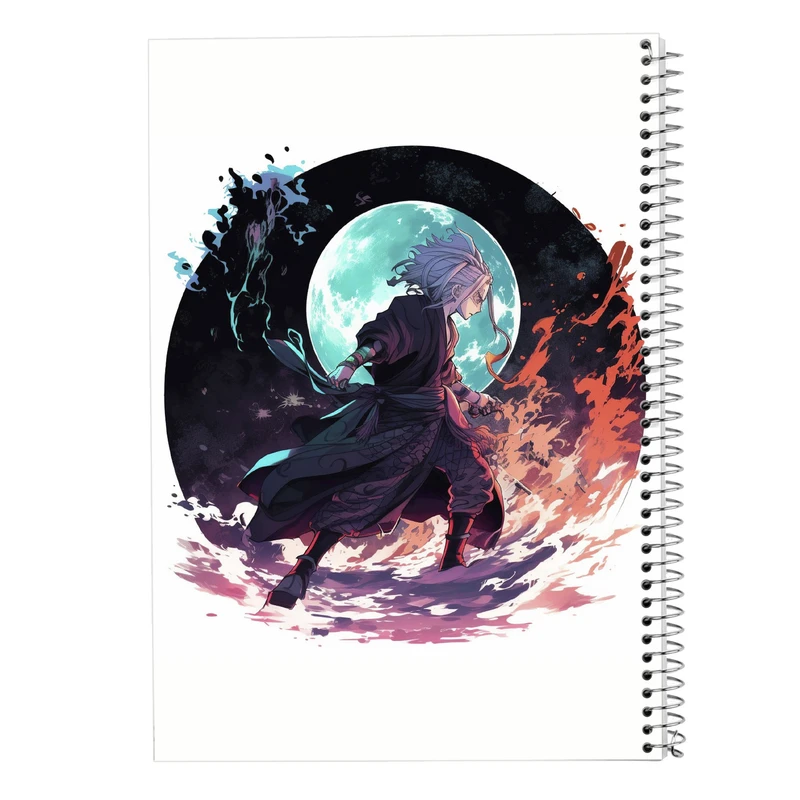 دفتر مشق 100 برگ مدوپد مدل Demon Slayer کد DF10491