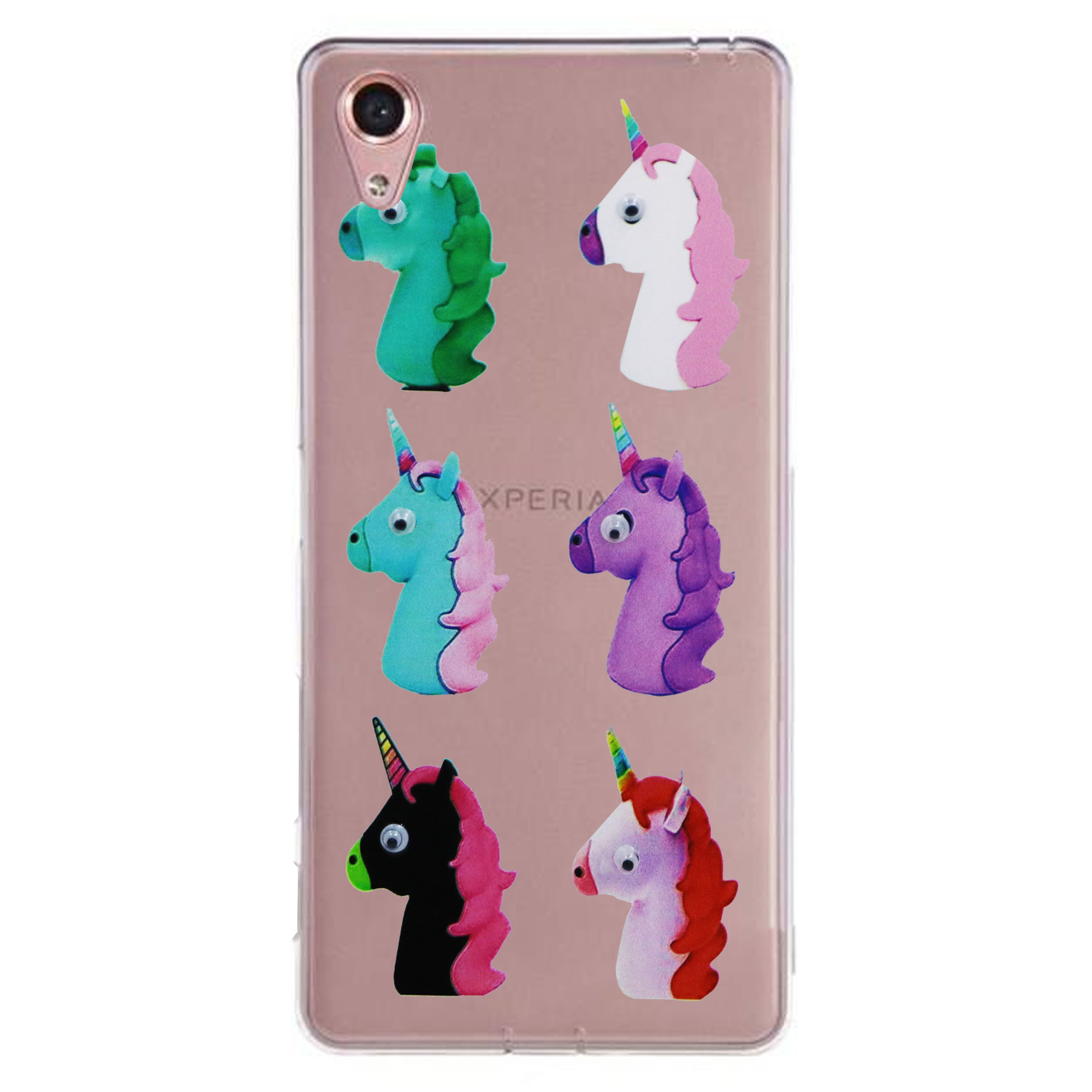 کاور طرح Unicorn مدل CLR-099 مناسب برای گوشی موبایل سونی Xperia X