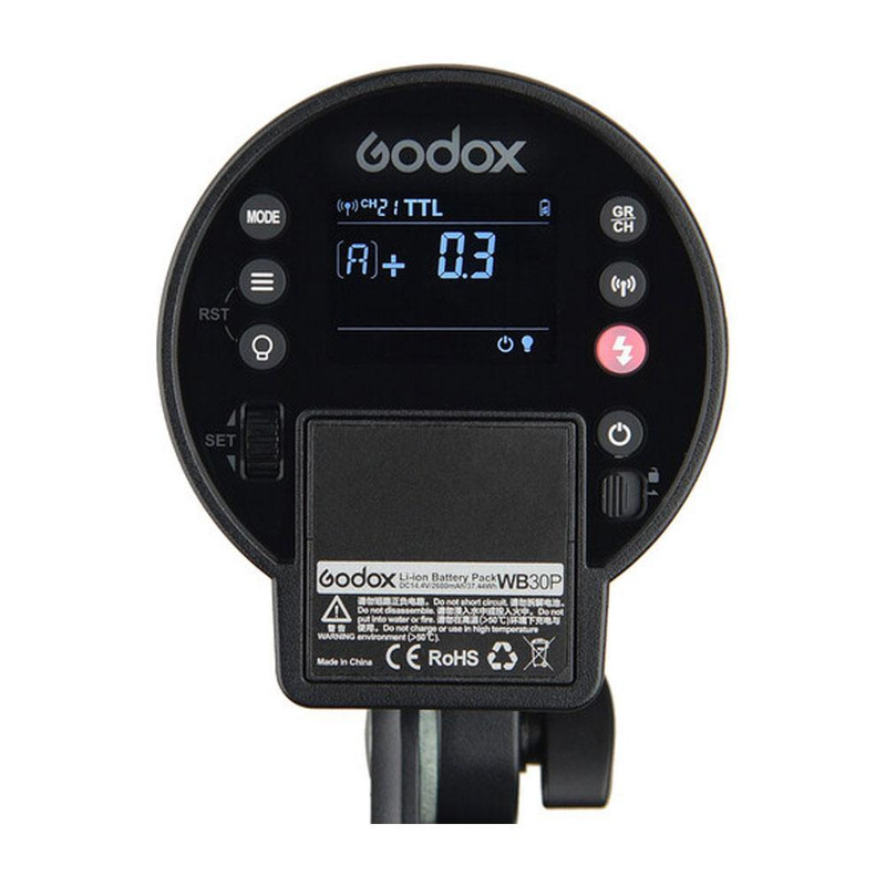 فلاش استودیویی پرتابل گودکس مدل AD300pro