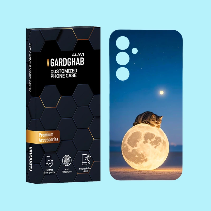 کاور گارد قاب علوی مدل حیوانات مناسب برای گوشی موبایل سامسونگ Galaxy A55