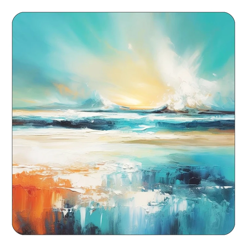 مگنت کاکتی طرح نقاشی رنگ روغن مدل mp69313