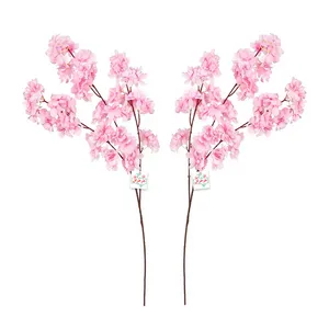 گل مصنوعی جُرجُرگل مدل شاخه شکوفه گیلاس بسته دو عددی 