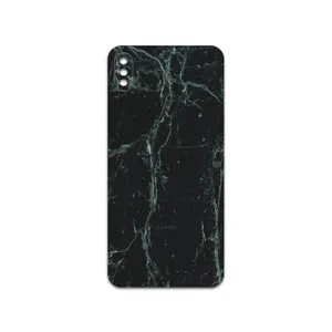 MAHOOT  Graphite-Green-Marble Cover Sticker for apple iPhone XS Max