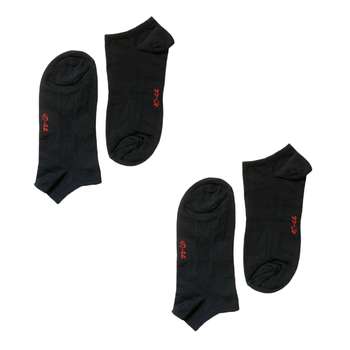 جوراب مردانه مدل مچی کد BLA-SA1 رنگ مشکی بسته 2 عددی