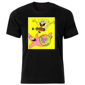 تی شرت دخترانه طرح باب اسفنجی کد 30