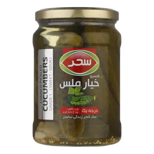 خيار شور درجه یک سحر - 640 گرم