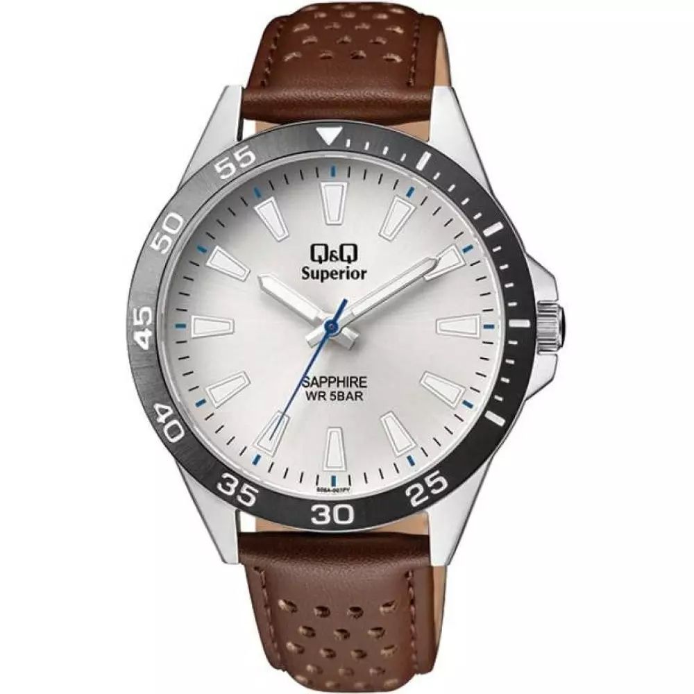ساعت مچی عقربه‌ای مردانه کوارتز کیو اند کیو مدل S08A-007PY -  - 1