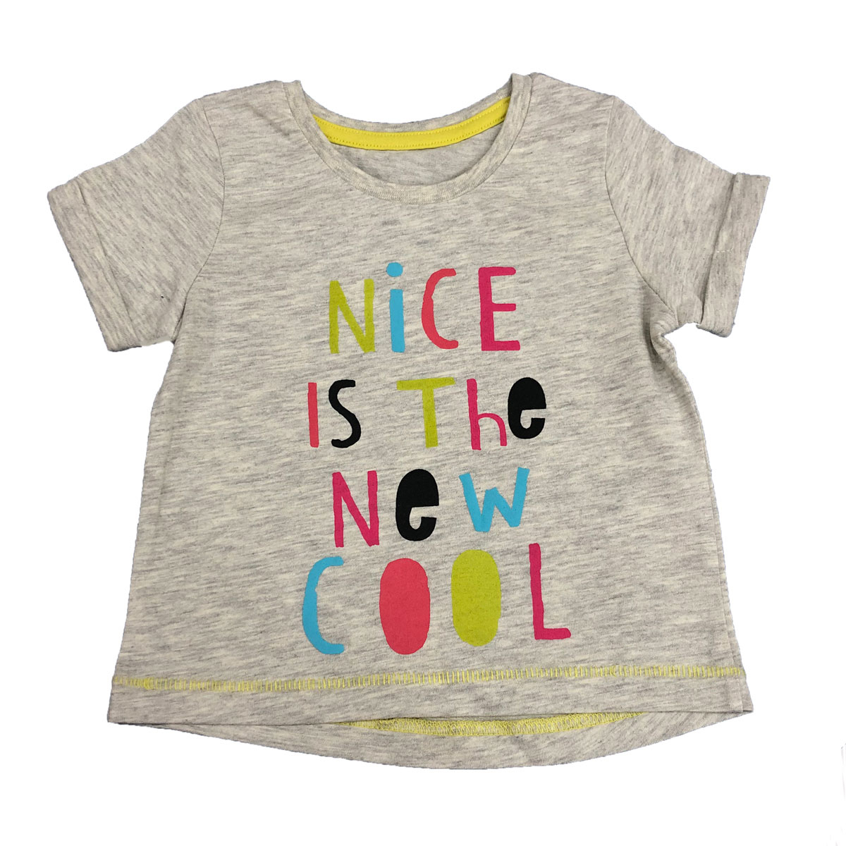 تی شرت آستین کوتاه دخترانه مدل new cool