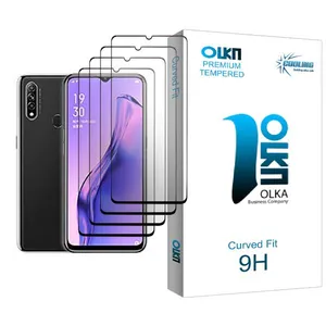 Cooling Olka Glass MIX004 Screen Protector For Oppo A8 Pack Of 4