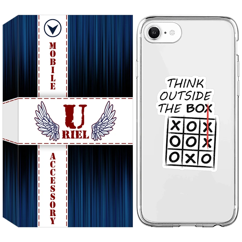 کاور یوریل مدل Clear کد 96 طرح انگیزشی مناسب برای گوشی موبایل اپل iPhone 7 / 8 / SE 2020 / SE 2022