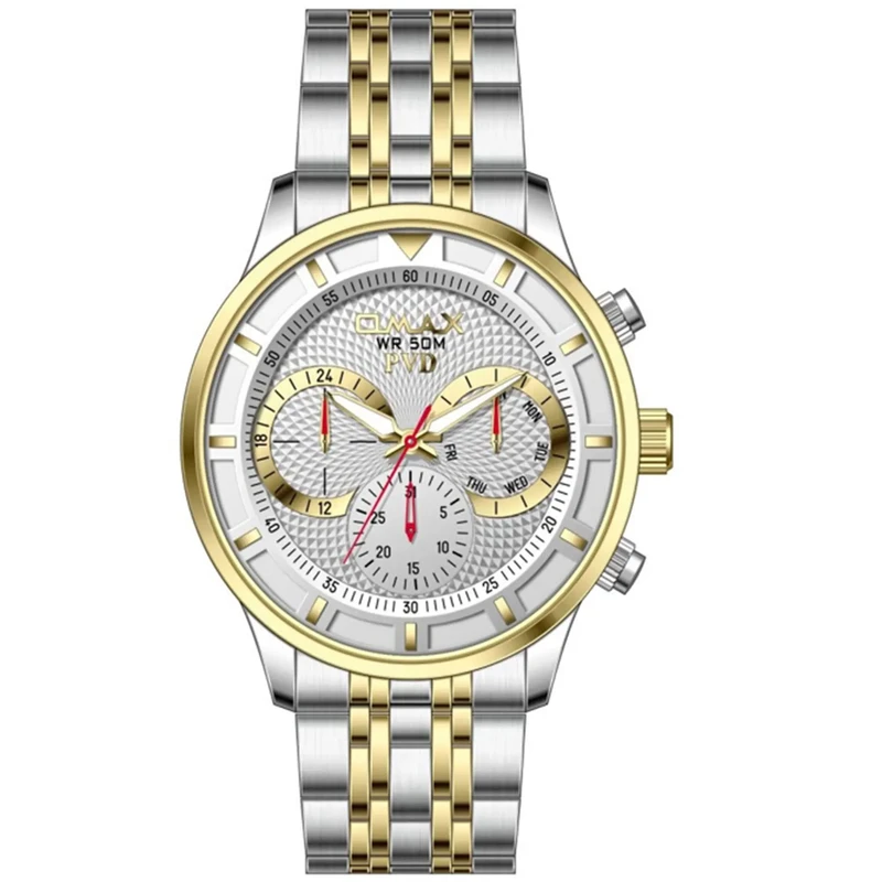 ساعت مچی عقربه‌ای مردانه کوارتز اوماکس مدل 001N008