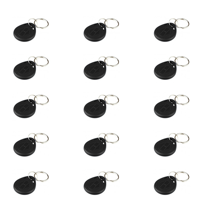 تگ RFID  جاسوئیچی مدل 125KHz-blck بسته 15 عددی