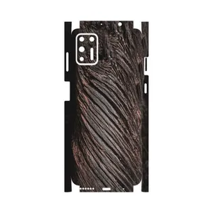 MAHOOT Wood Texture 9-FullSkin Cover Sticker for Motorola Moto G9 Plus