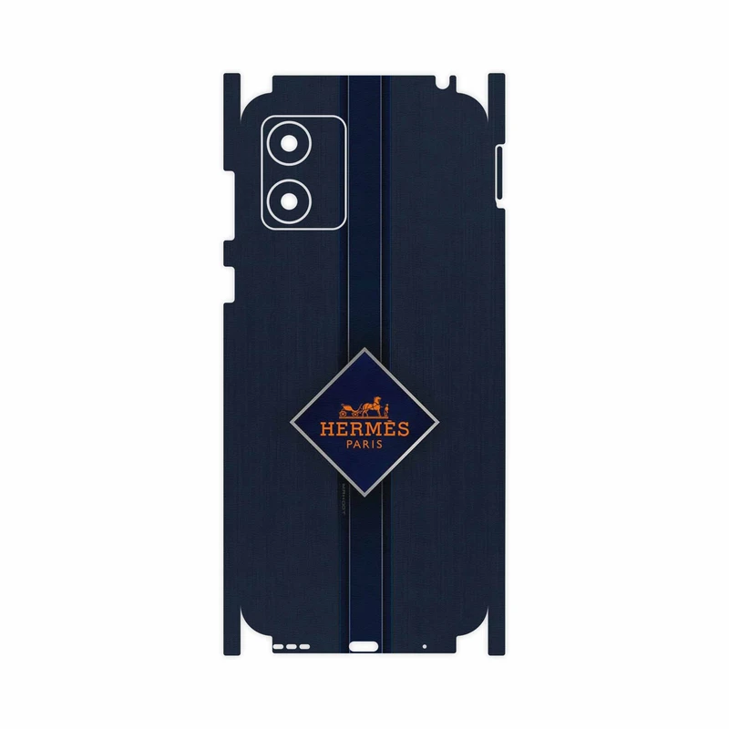 برچسب پوششی ماهوت مدل Hermes_Logo-FullSkin مناسب برای گوشی موبایل موتورولا Moto E13