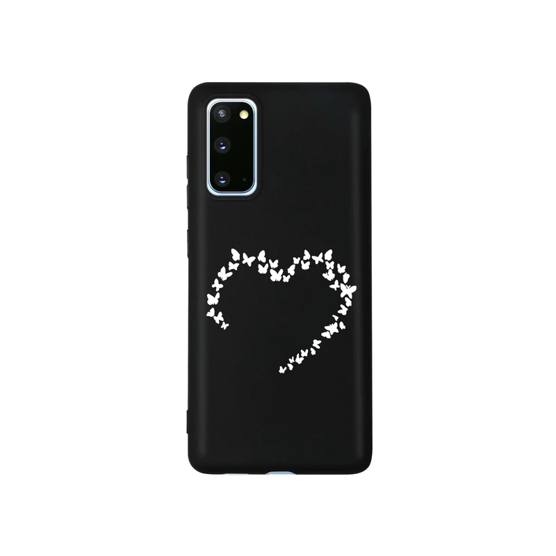 کاور قاب گارد طرح قلب پروانه ای کد s8527 مناسب برای گوشی موبایل سامسونگ Galaxy S20 FE / S20 FE 5G
