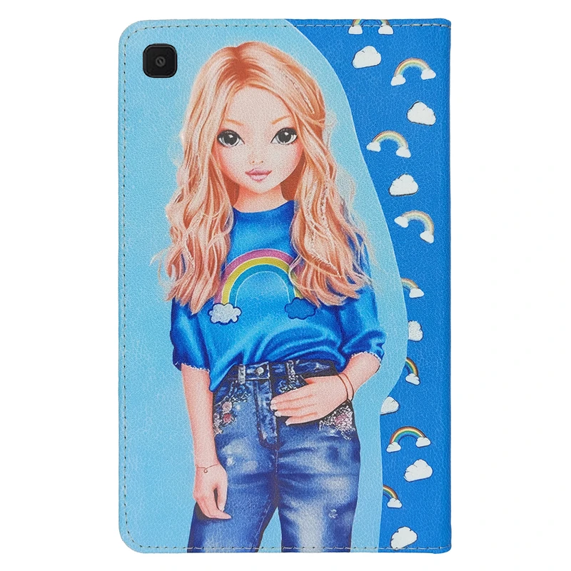 کیف کلاسوری مدل دختر رمانتیک کد TB353 مناسب برای تبلت سامسونگ Galaxy Tab A7 Lite / T225