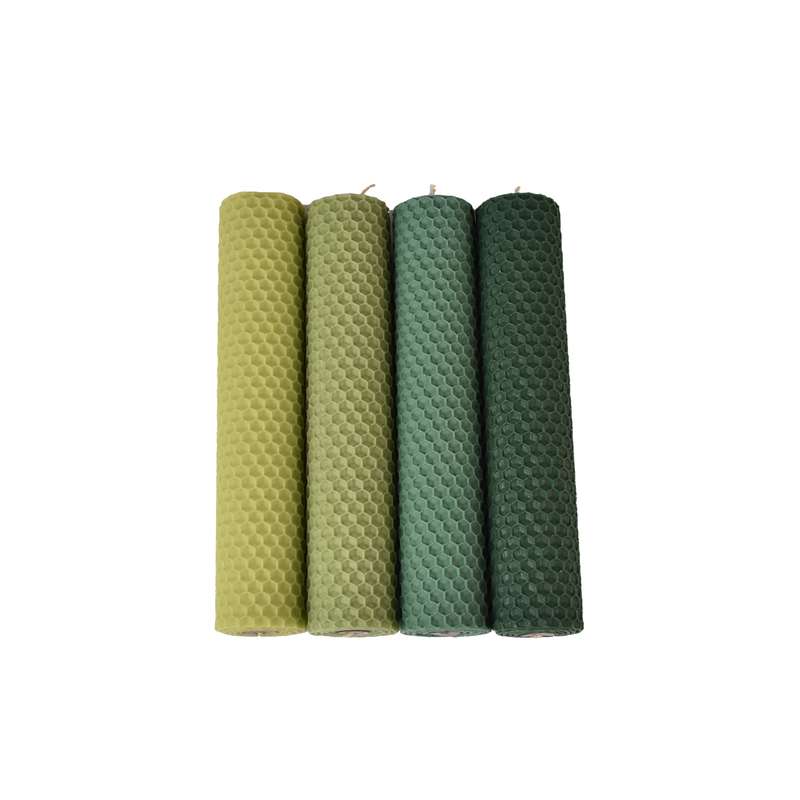 شمع مدل موم عسل مجموعه 4 عددی