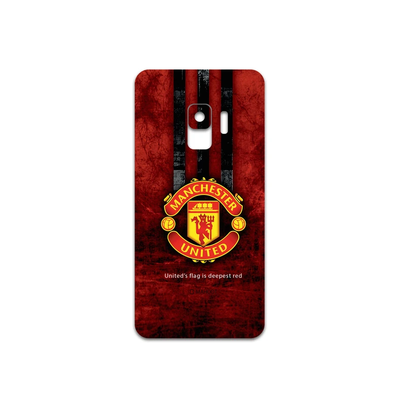 برچسب پوششی ماهوت مدل Manchester-United-FC مناسب برای گوشی موبایل سامسونگ Galaxy S9