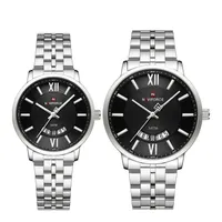 ست ساعت مچی عقربه&zwnj;ای زنانه و مردانه نیوی فورس مدل NF9238SBS