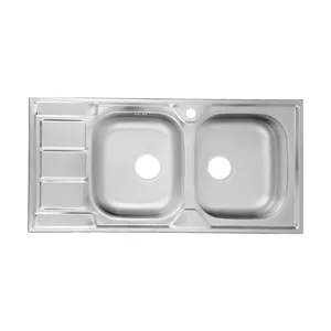 سینک ظرفشویی پرنیان استیل مدل PS 1117 روکار