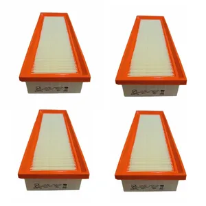 فیلتر هوا خودرو فیلتر قلعه مدل GF128-4 مناسب برای دنا، سمند سورن مجموعه 4 عددی