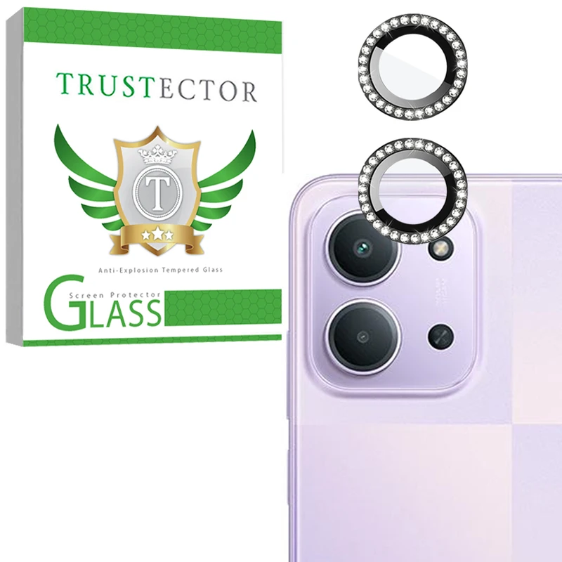 محافظ لنز دوربین شیشه‌ای تراستکتور مدل NRIT20 مناسب برای گوشی موبایل شیائومی Redmi 15C 5G