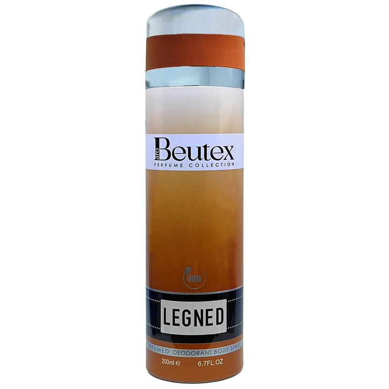 اسپری بدن مردانه بیوتکس مدل LEGNED حجم 200 میلی لیتر