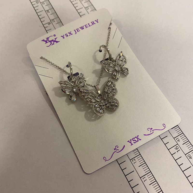 نیم ست زنانه وای اس ایکس مدل پروانه کد M3213 نیم ست زنانه وای اس ایکس مدل پروانه کد M3213