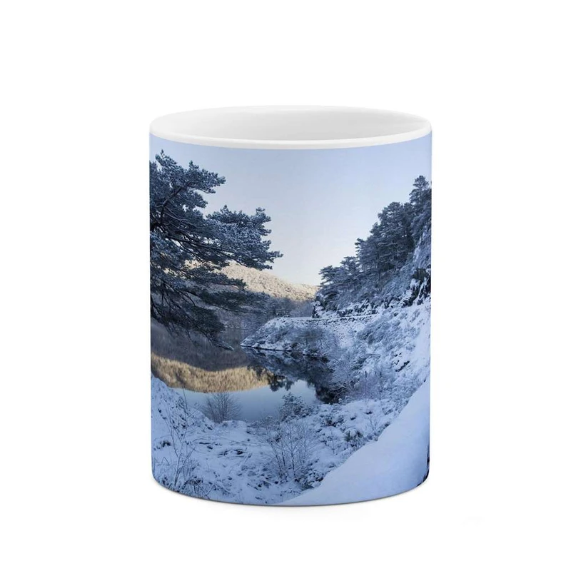 ماگ کاکتی مدل منظره برفی کد mgh15045