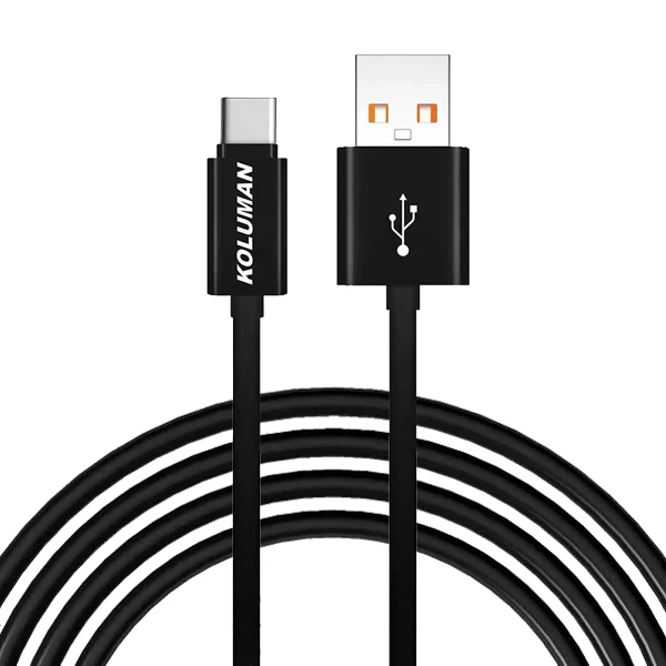 کابل تبدیل USB به USB-C کلومن مدل KD14 طول 1 متر