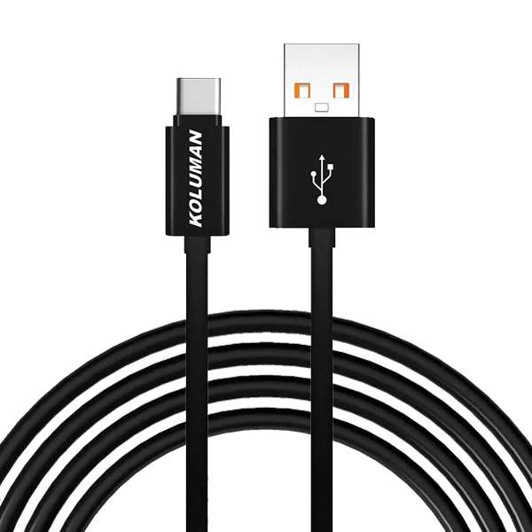 کابل تبدیل USB به USB-C کلومن مدل KD14 طول 1 متر